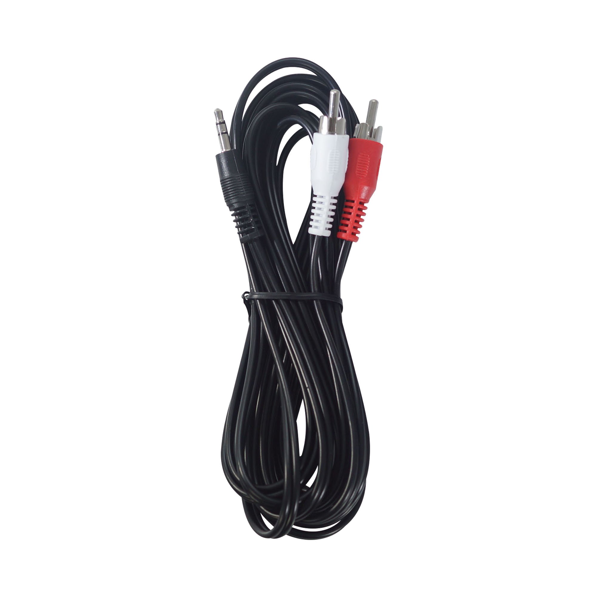 Foto 3 | Piezas De Instalación De Cables De Audio De 3,5 Mm, Macho A Macho, 12 Pies Con 2 X Rca-m - Venta Internacional.