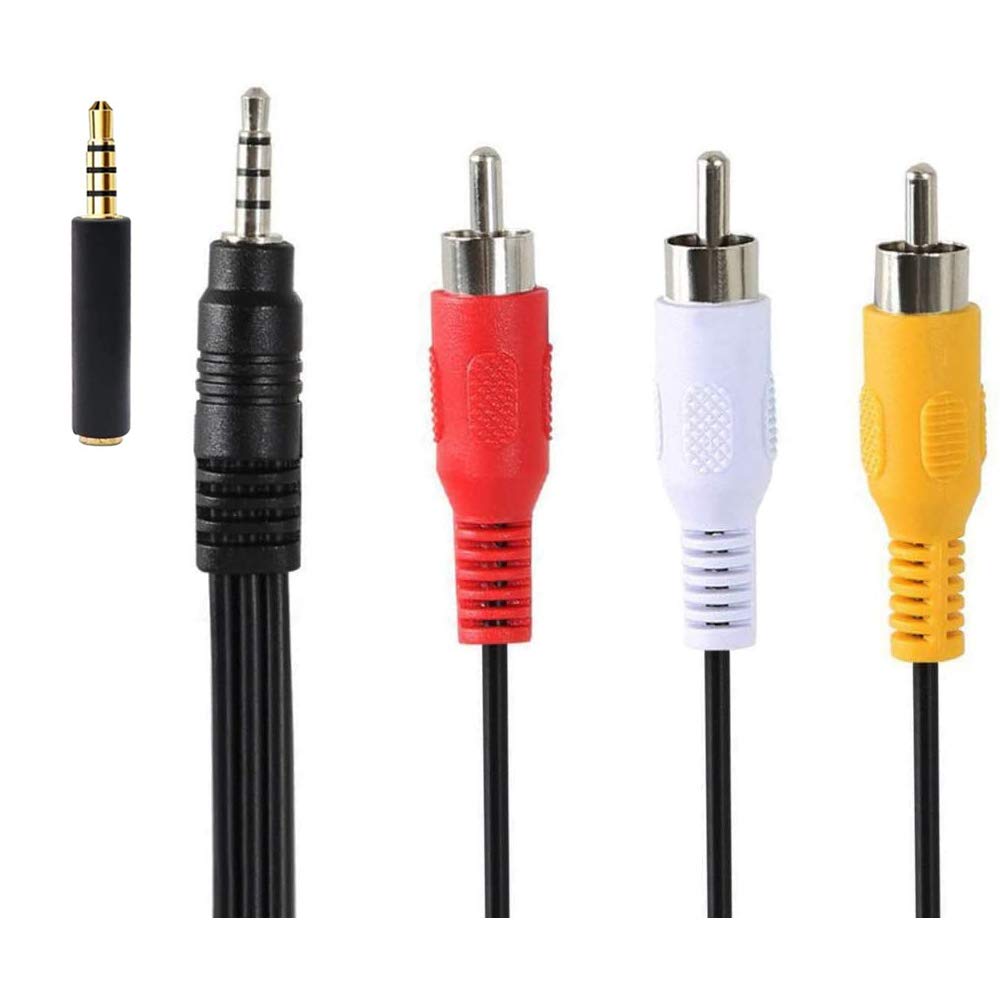 Foto 2 pulgar | Cable Av Padarsey De 3,5 Mm Macho A 3 Rca Macho De 1,5 M Para Videocámara - Venta Internacional.