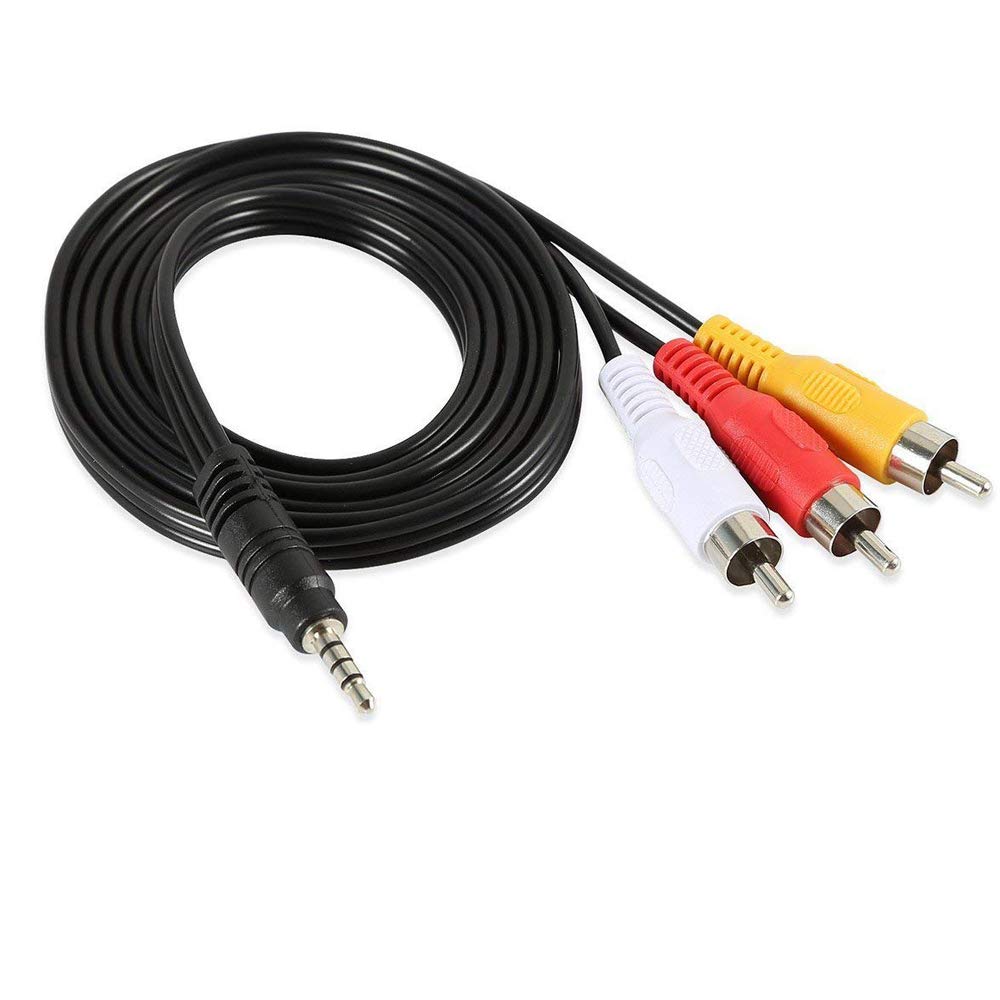 Foto 5 pulgar | Cable Av Padarsey De 3,5 Mm Macho A 3 Rca Macho De 1,5 M Para Videocámara - Venta Internacional.