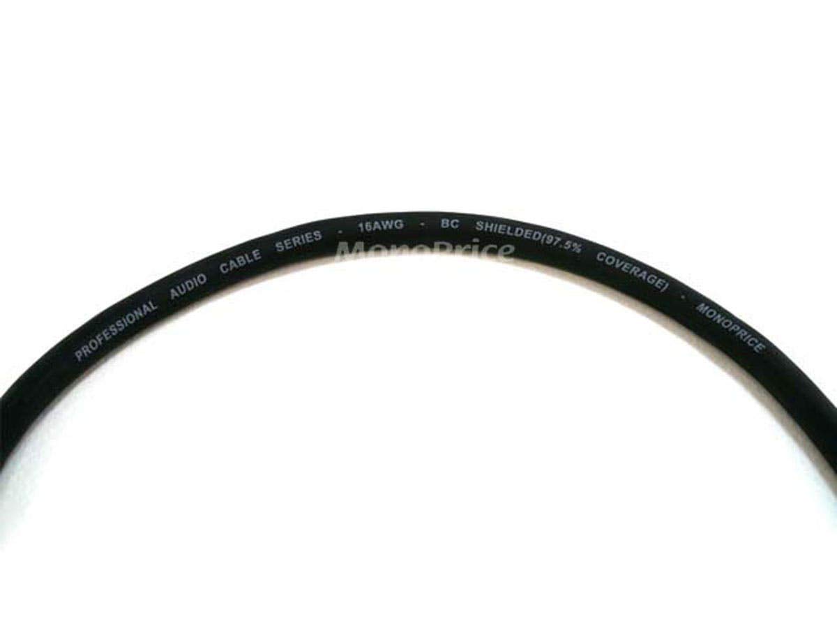 Foto 4 pulgar | Cable Monoprice Xlr Macho A Trs Macho De 1/4 Pulgadas, 16 Awg, 1 M, Negro - Venta Internacional.