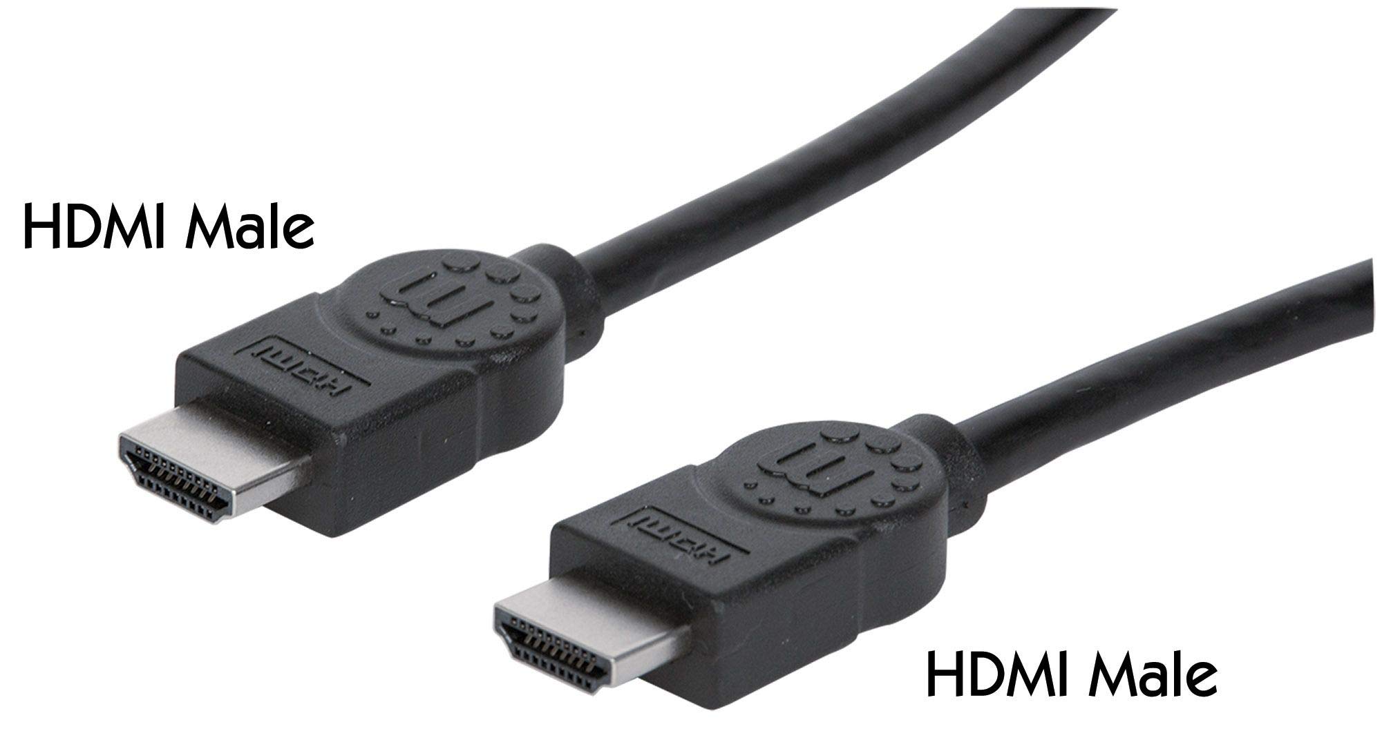 Cable Hdmi Manhattan 323215 De Alta Velocidad Con Ethernet De 2 M - Venta Internacional.
