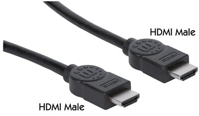 Foto 2 | Cable Hdmi Manhattan 323215 De Alta Velocidad Con Ethernet De 2 M - Venta Internacional.