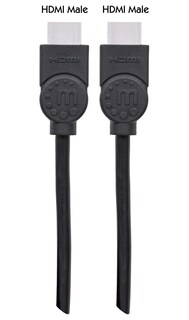 Foto 4 | Cable Hdmi Manhattan 323215 De Alta Velocidad Con Ethernet De 2 M - Venta Internacional.