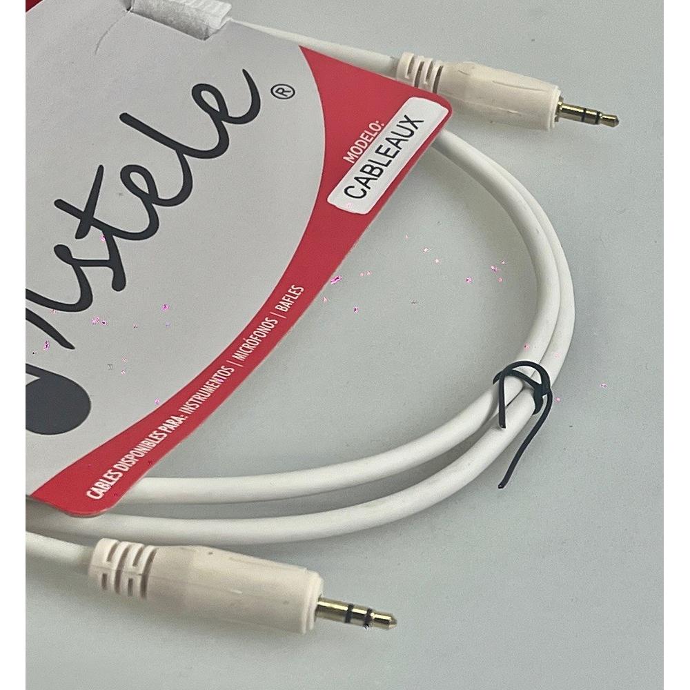 Foto 3 pulgar | Cable Auxiliar Uso Rudo 1,5m Plug 3.5mm Estereo Por Lado