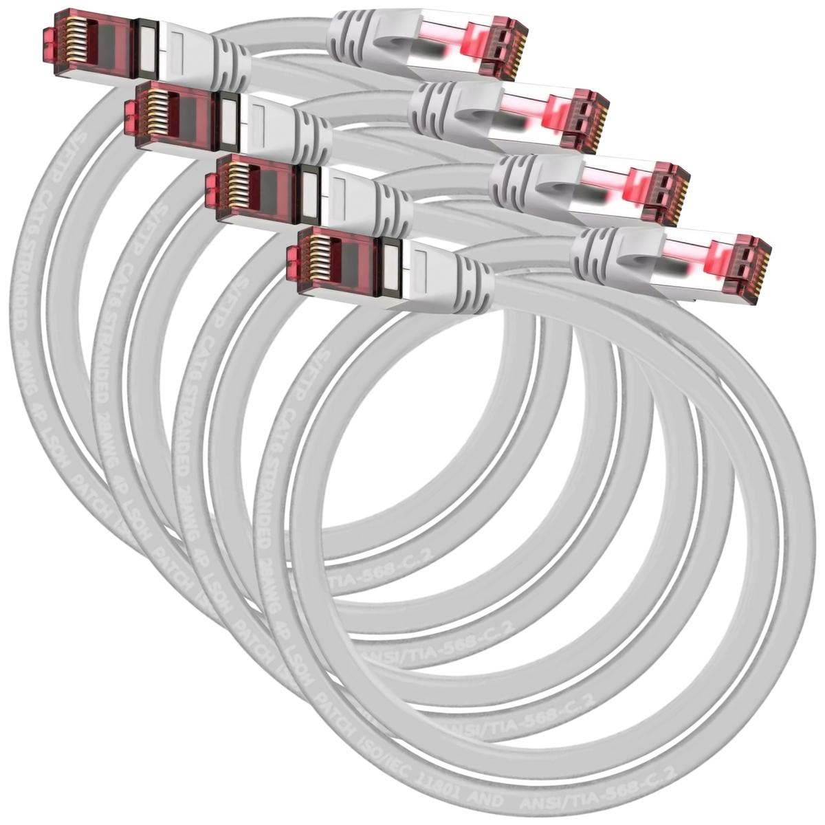 Foto 2 pulgar | Cable Ethernet Poe Mxepy-004 Ventdepot 4 Piezas Gris