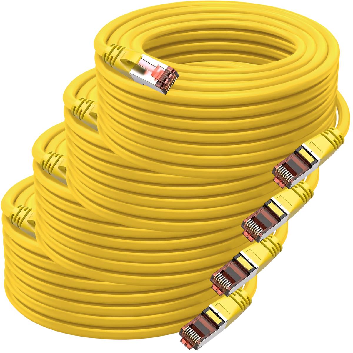 Foto 2 pulgar | Cable De Red Mxtlh-004 Ventdepot 4 Piezas Amarillo