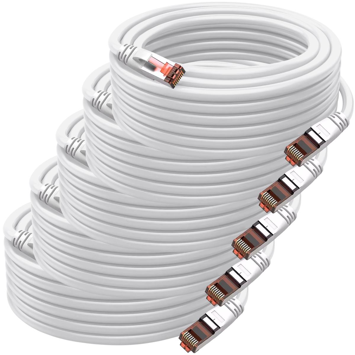 Foto 2 pulgar | Cable Red Local Mxtoi-005 Ventdepot 5 Piezas Blanco