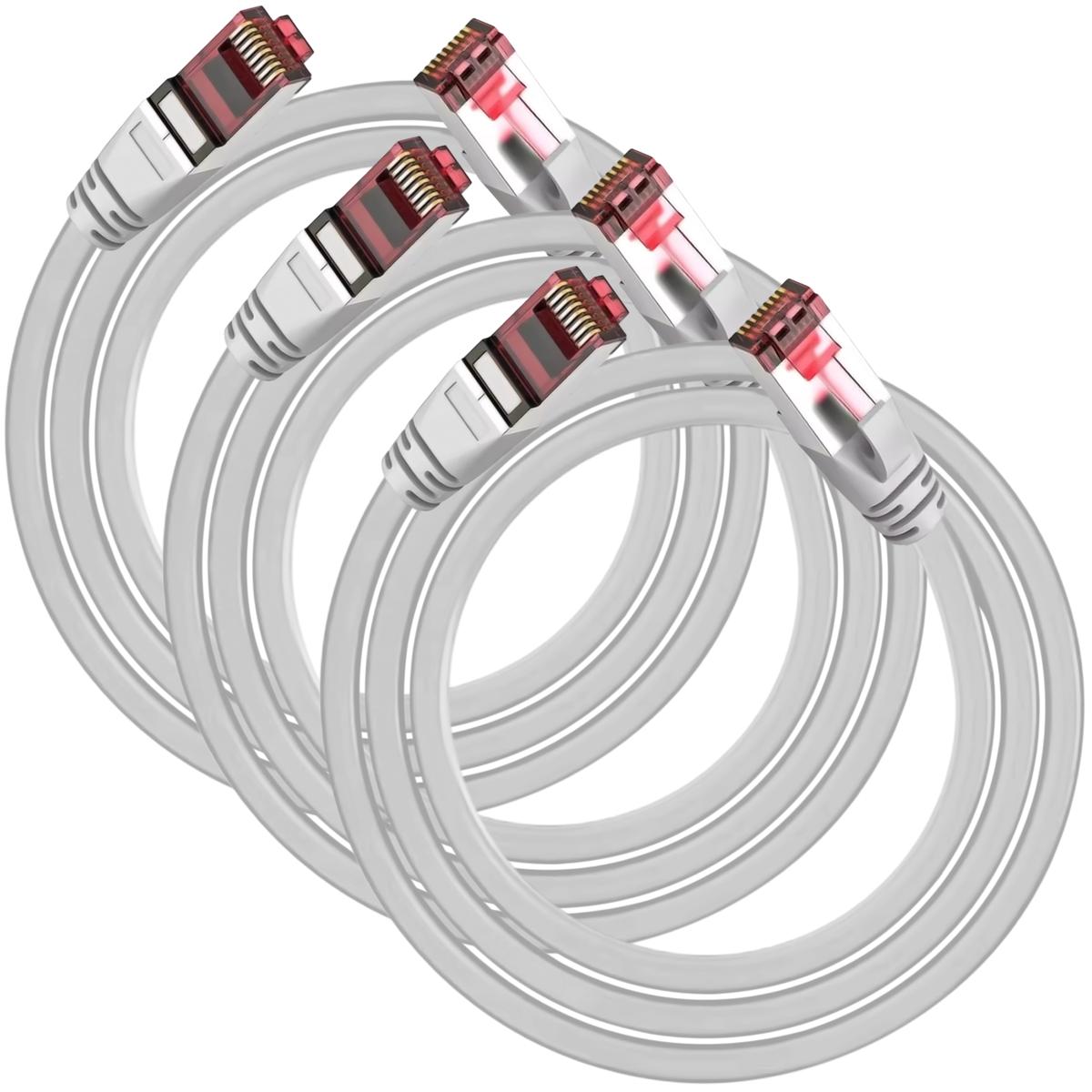 Foto 1 | Cable Ethernet Alta Velocidad Mxeog-003 Ventdepot 3 Piezas Gris