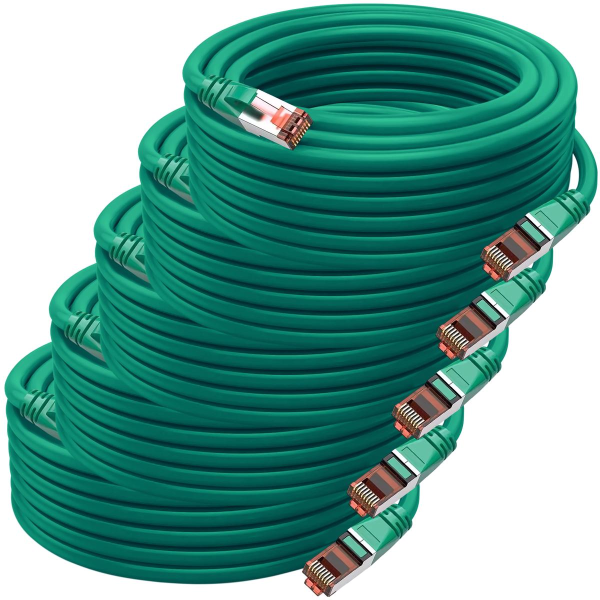 Foto 2 pulgar | Cables Internet Mxtgh-005 Ventdepot 5 Piezas Verde