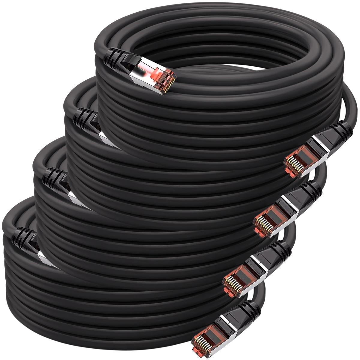 Foto 2 pulgar | Cables De Red Servidores Mxebc-004 Ventdepot 4 Piezas Negro