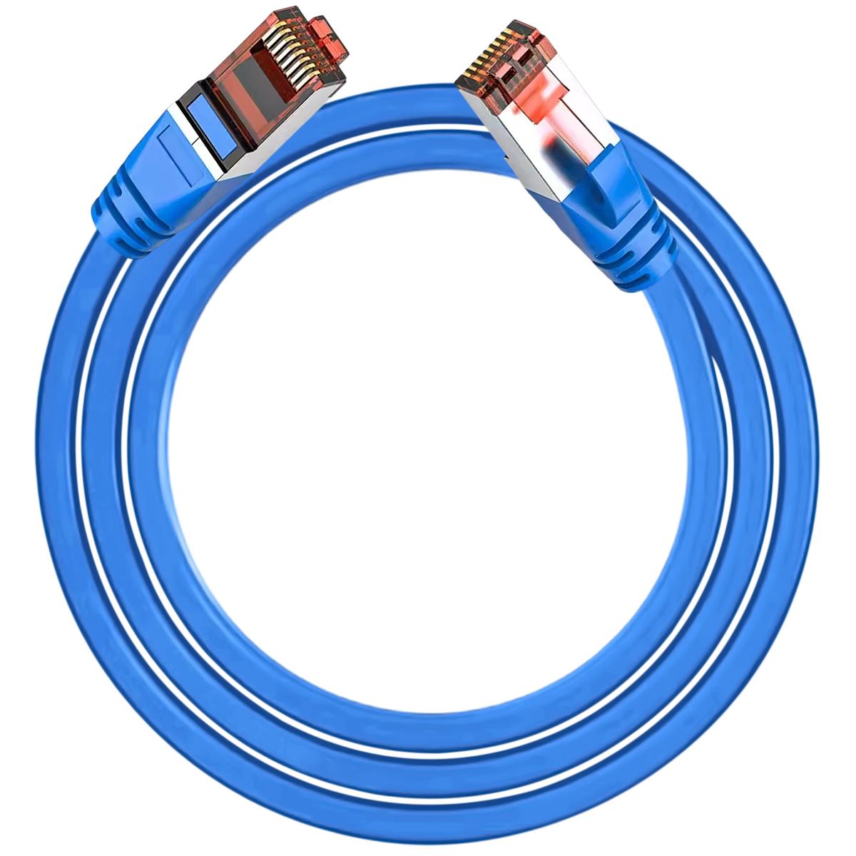 Cable Ethernet Poe Mxeou-006 Ventdepot 10 Piezas Azul