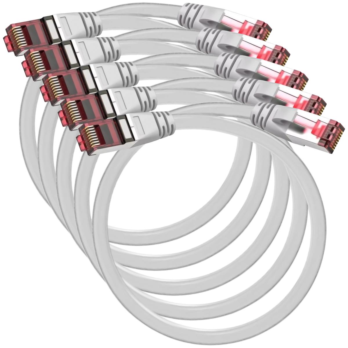 Foto 2 pulgar | Cable Ethernet Uso Interior Mxeey-005 Ventdepot 5 Piezas Gris