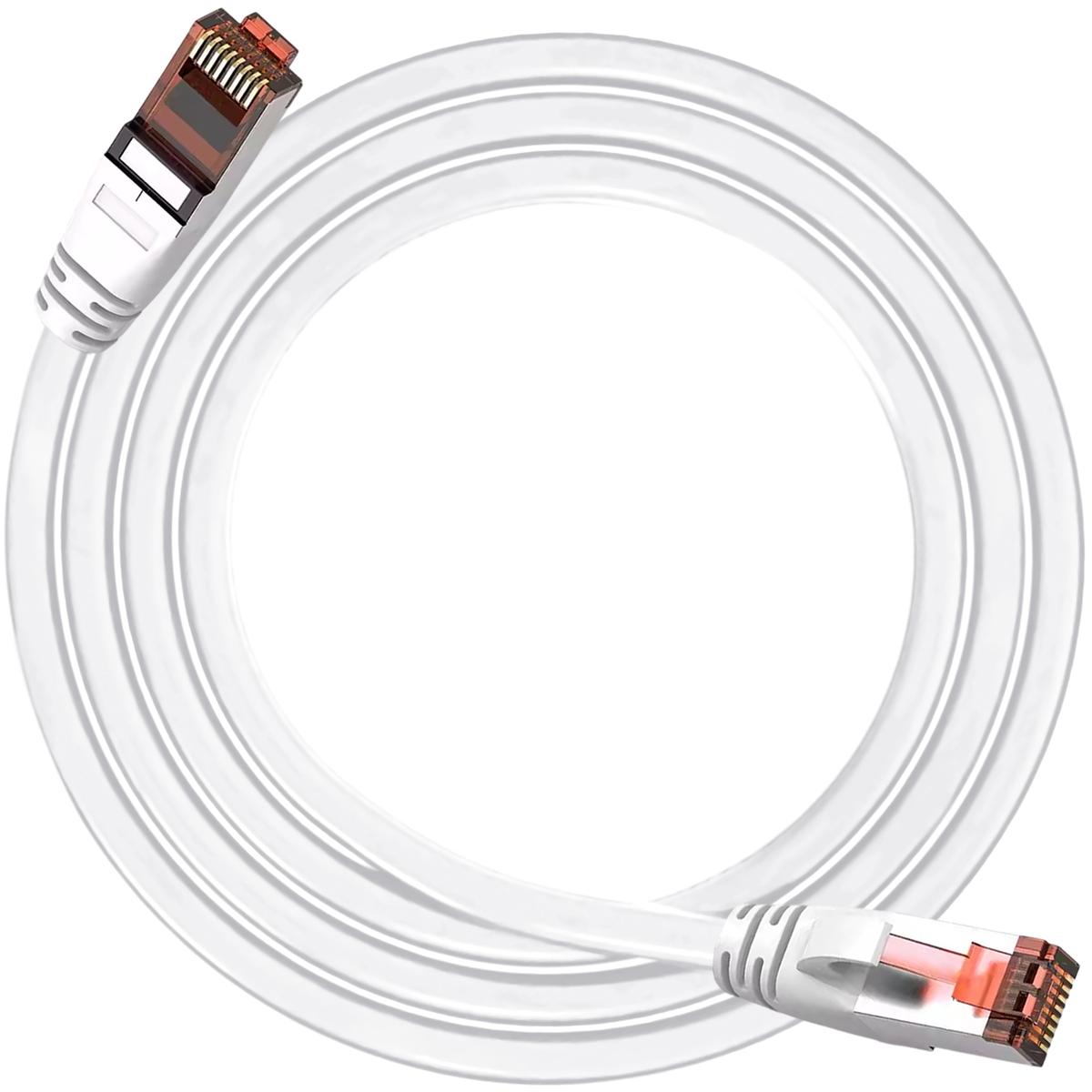 Foto 2 pulgar | Cables Red Cableado Estructurado Mxeoi-006 Ventdepot 10 Piezas Blanco