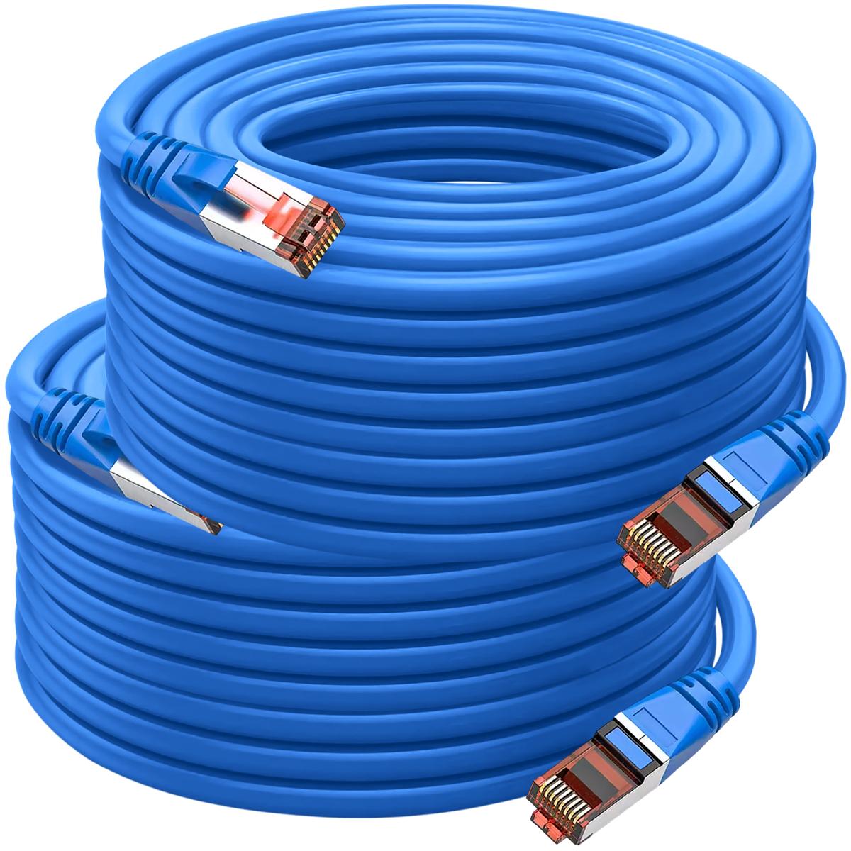 Foto 2 pulgar | Cable Ethernet Alta Velocidad Mxeuh-002 Ventdepot 2 Piezas Azul