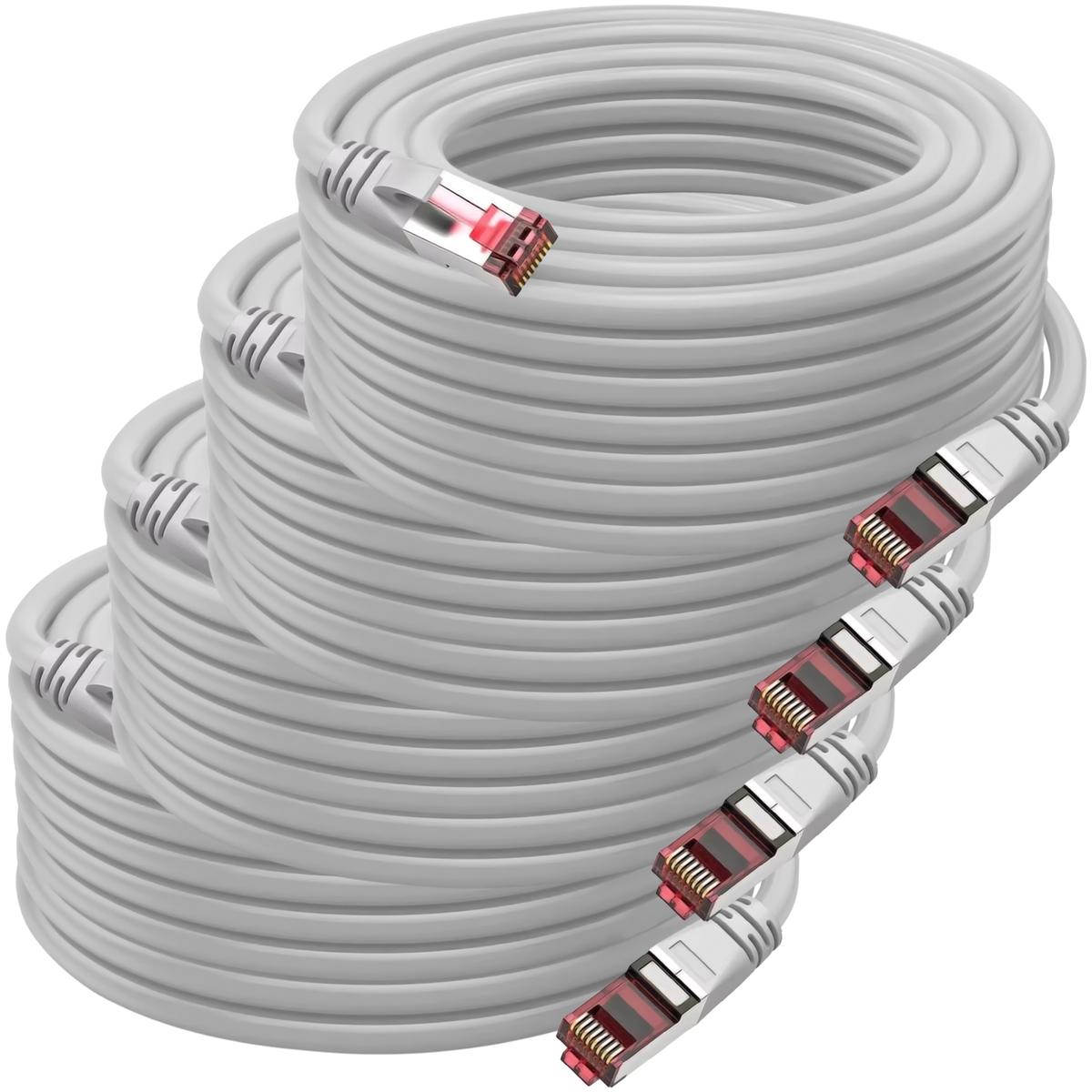 Foto 2 pulgar | Cable Ethernet Alta Velocidad Mxtga-004 Ventdepot 4 Piezas Gris