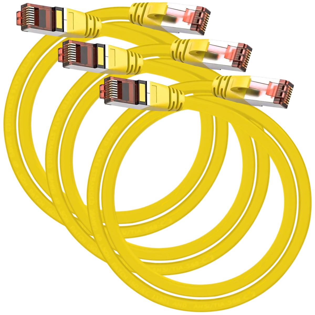 Cables Sftp Conexión Estable Mxeoy-003 Ventdepot 3 Piezas Amarillo