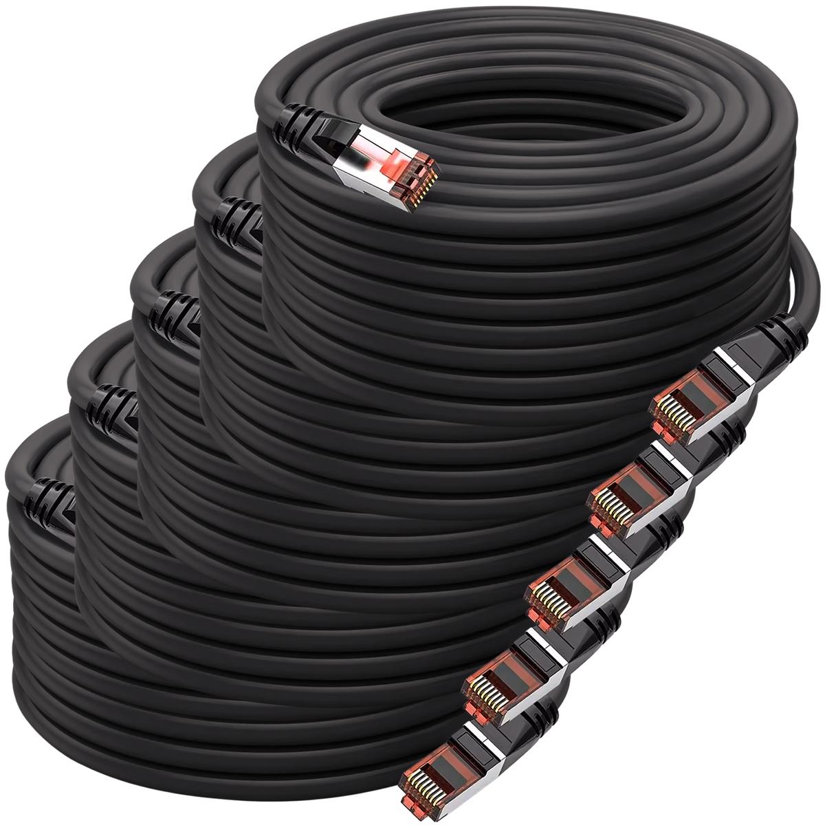 Foto 2 pulgar | Cables Red Uso Profesional Mxekh-005 Ventdepot 5 Piezas Negro