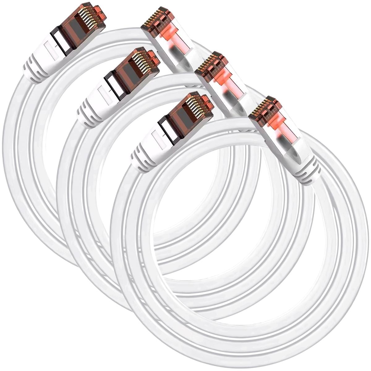 Cables De Red Servidores Mxeoi-003 Ventdepot 3 Piezas Blanco $879