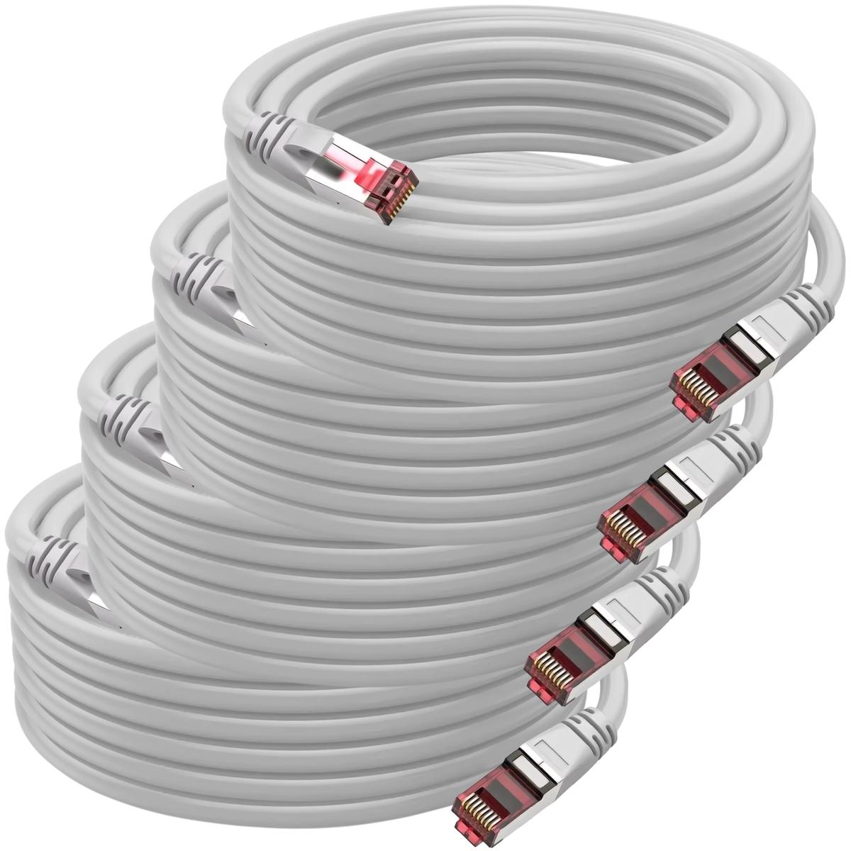 Foto 3 pulgar | Cable Conector Rj45 Mxtoy-004 Ventdepot 4 Piezas Gris