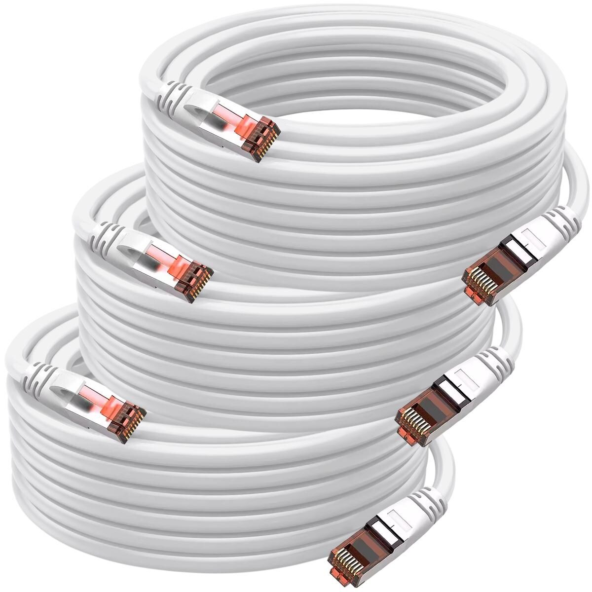 Cables De Red Mxtoi-003 Ventdepot 3 Piezas Blanco $5,212