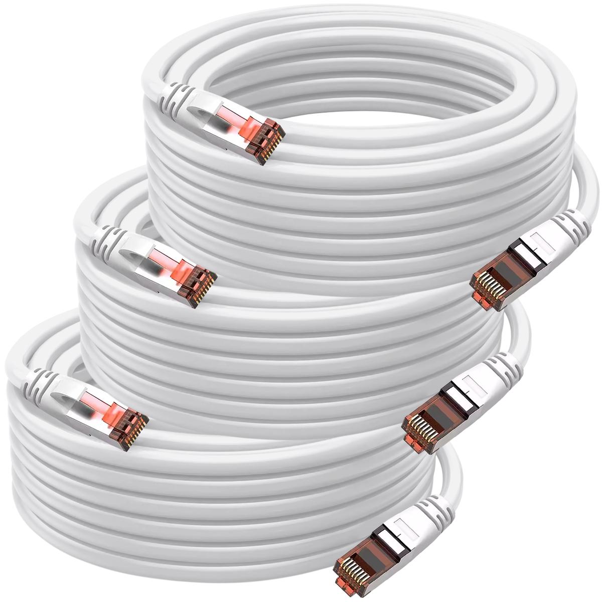 Foto 1 | Cables De Red Mxtoi-003 Ventdepot 3 Piezas Blanco