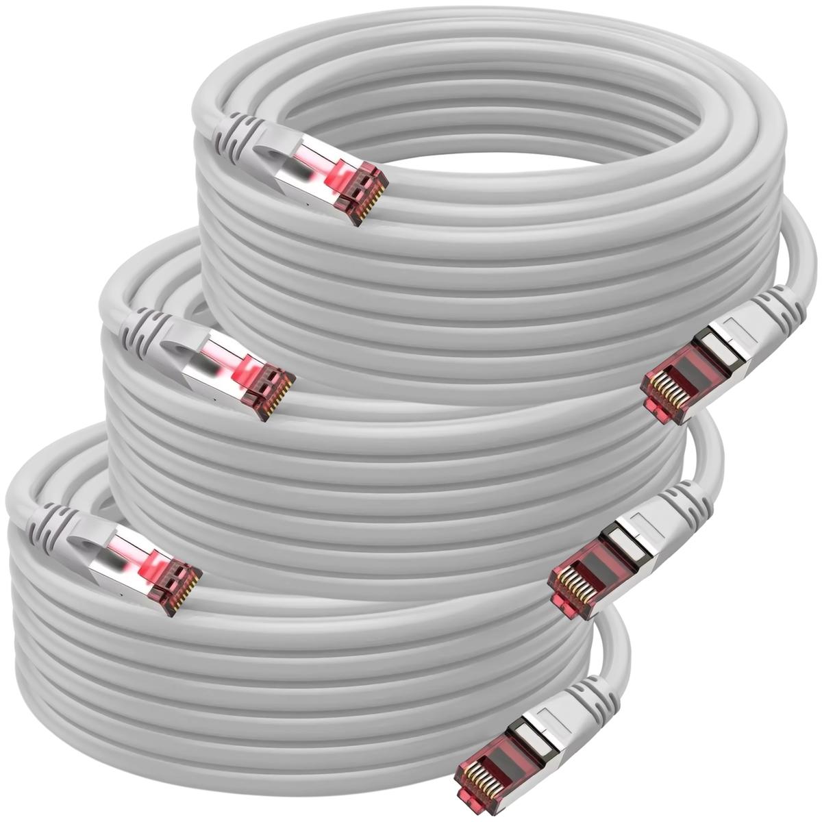 Foto 2 pulgar | Cables Ethernet Mxtoy-003 Ventdepot 3 Piezas Gris