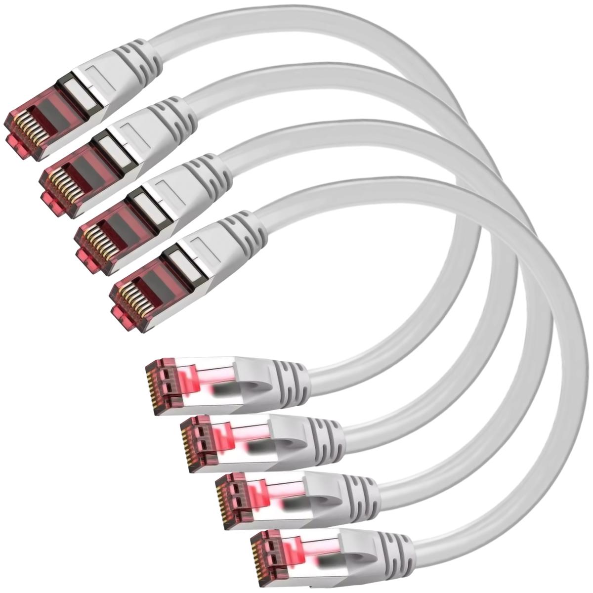 Foto 2 pulgar | Cables De Datos Para Servidores Mxeeh-004 Ventdepot 4 Piezas Gris