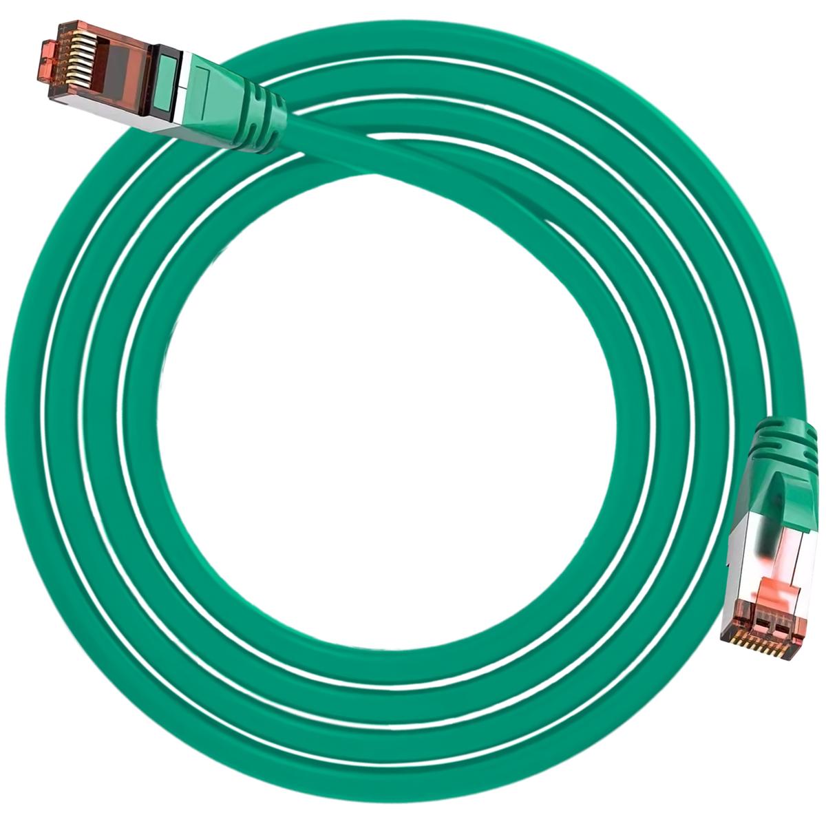 Foto 2 pulgar | Cables Gigabit Ethernet Mxgno-006 Ventdepot 10 Piezas Verde