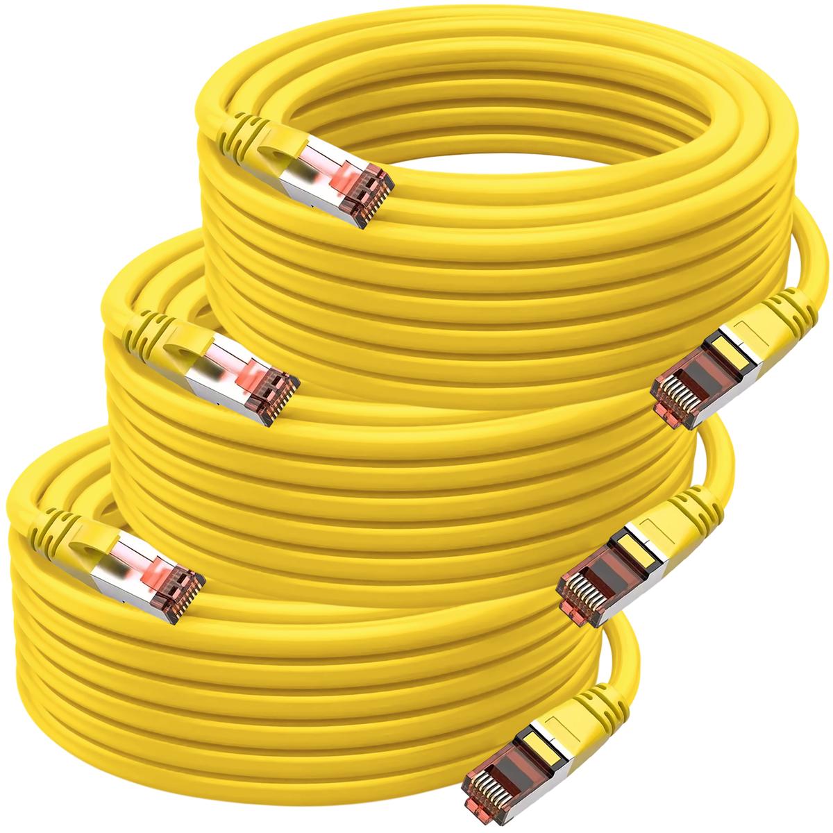 Foto 1 | Cables Sftp Mxtyh-003 Ventdepot 3 Piezas Amarillo