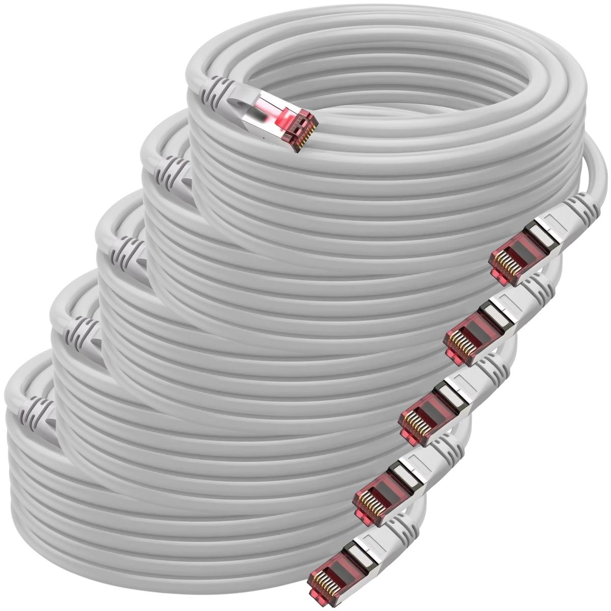 Foto 1 | Cables De Red Uso Doméstico Mxtoy-005 Ventdepot 5 Piezas Gris