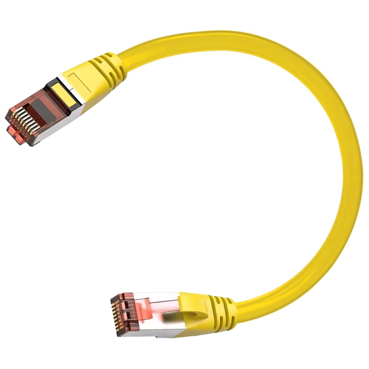 Foto 2 pulgar | Cable Cat6 Mxehy-001 Ventdepot 1 Pieza Amarillo
