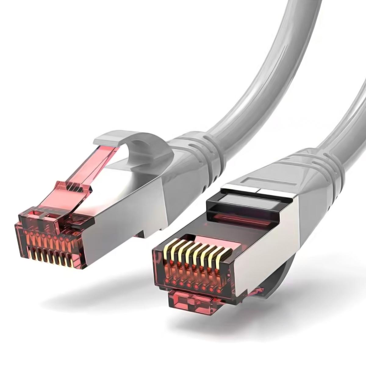 Foto 3 | Cables Sftp Conexión Estable Mxeya-006 Ventdepot 10 Piezas Gris