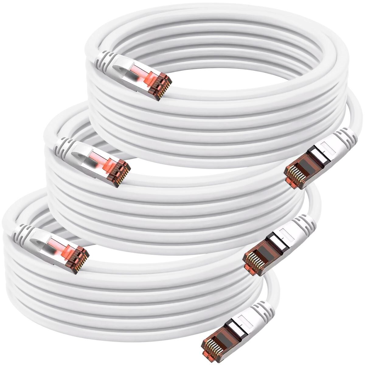 Cables Red Local Mxewi-003 Ventdepot 3 Piezas Blanco $2,732