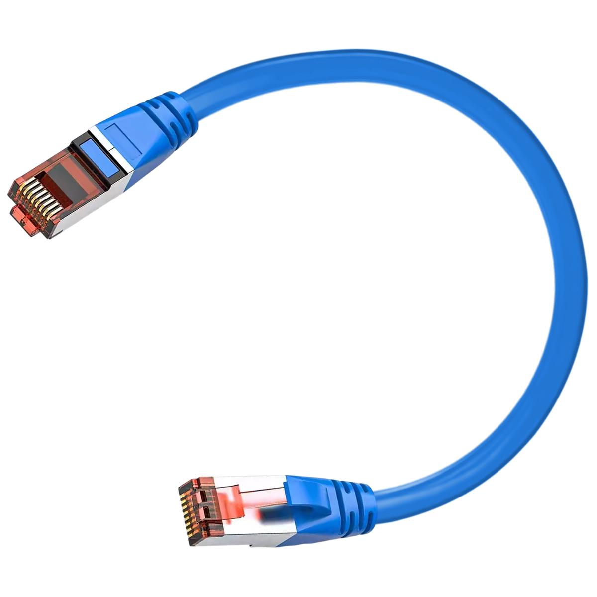 Cables De Red Alta Capacidad Mxehu-006 Ventdepot 10 Piezas Azul