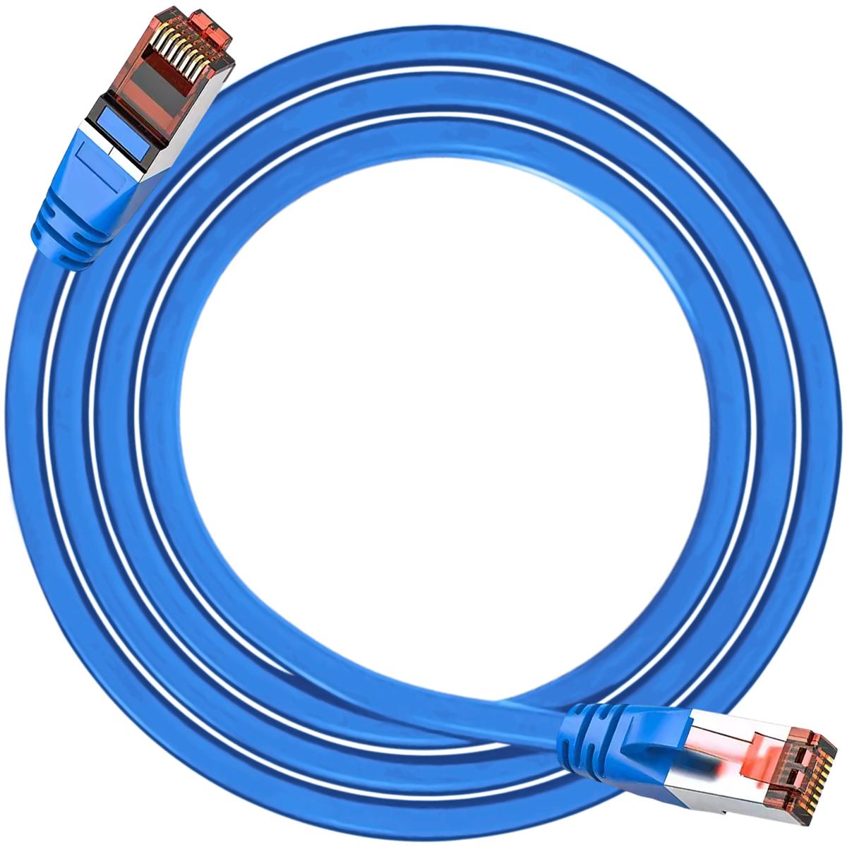 Cables Ethernet Par Trenzado Mxebh-006 Ventdepot 10 Piezas Azul