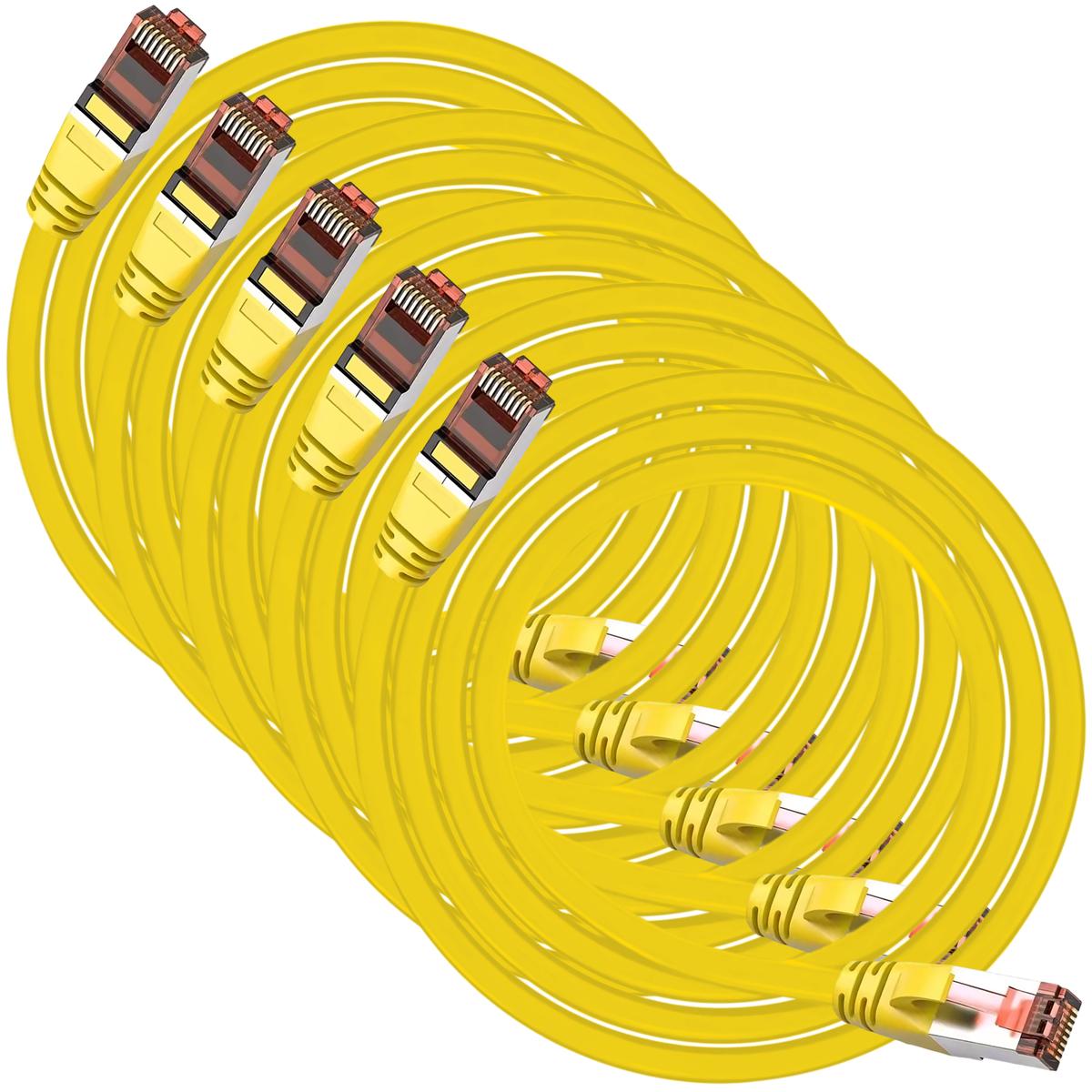 Cable Cámara Ip Mxeyp-005 Ventdepot 5 Piezas Amarillo