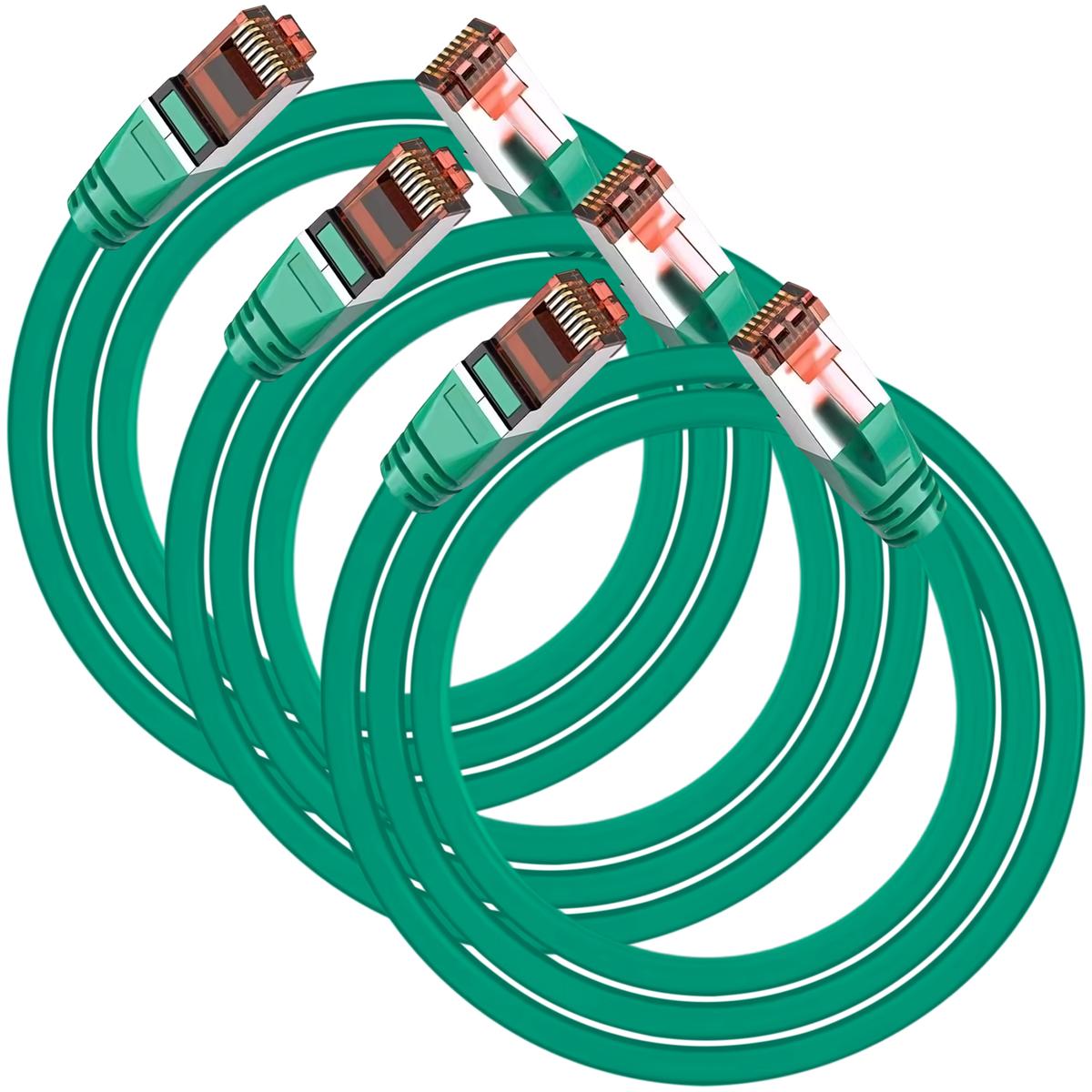 Foto 2 pulgar | Cable Internet Mxegt-003 Ventdepot 3 Piezas Verde