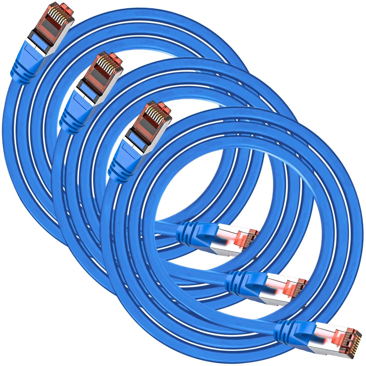Cables Red Cableado Estructurado Mxebh-003 Ventdepot 3 Piezas Azul
