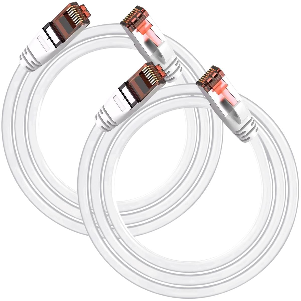 Foto 2 pulgar | Cables Router Mxeoi-002 Ventdepot 2 Piezas Blanco