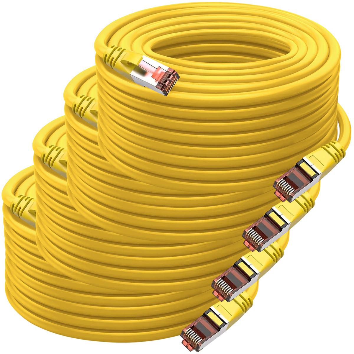 Foto 1 | Cable Ethernet Mxhty-004 Ventdepot 4 Piezas Amarillo