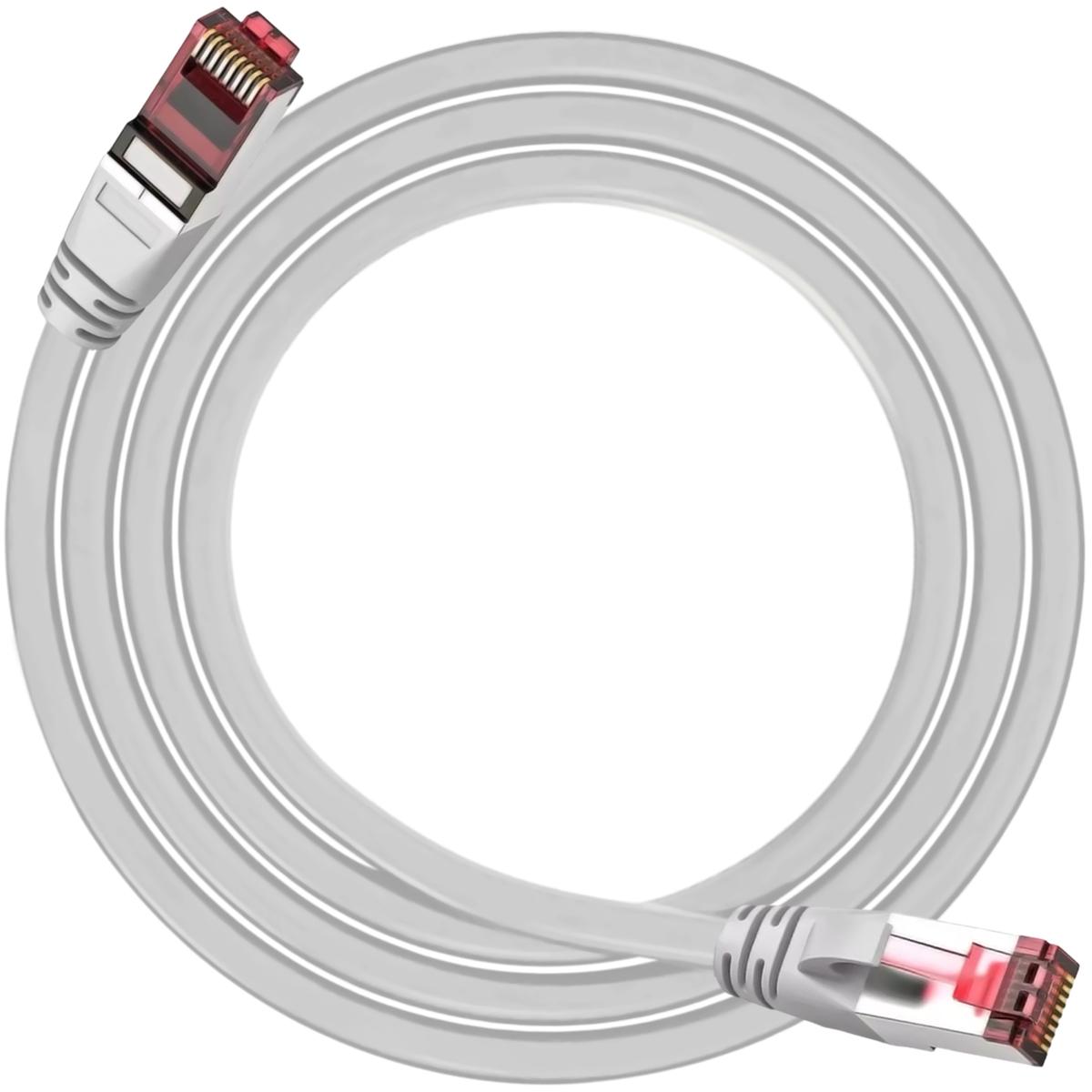Foto 2 pulgar | Cables De Internet Computadora Mxegp-006 Ventdepot 10 Piezas Gris