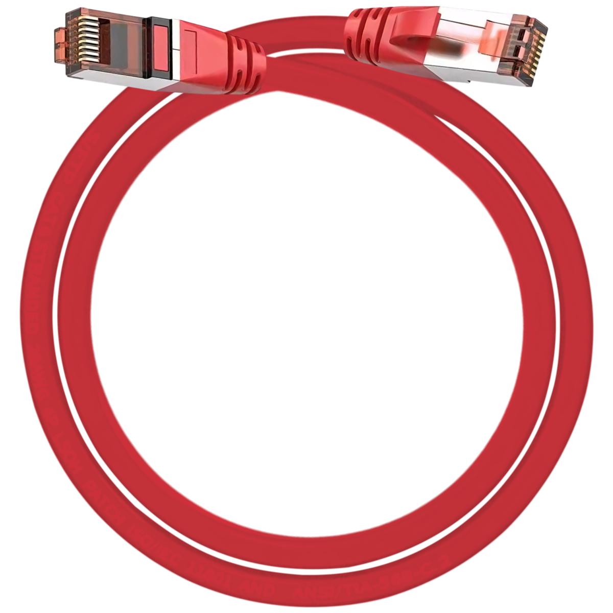 Cable De Red Alta Velocidad Mxeod-001 Ventdepot 1 Pieza Rojo