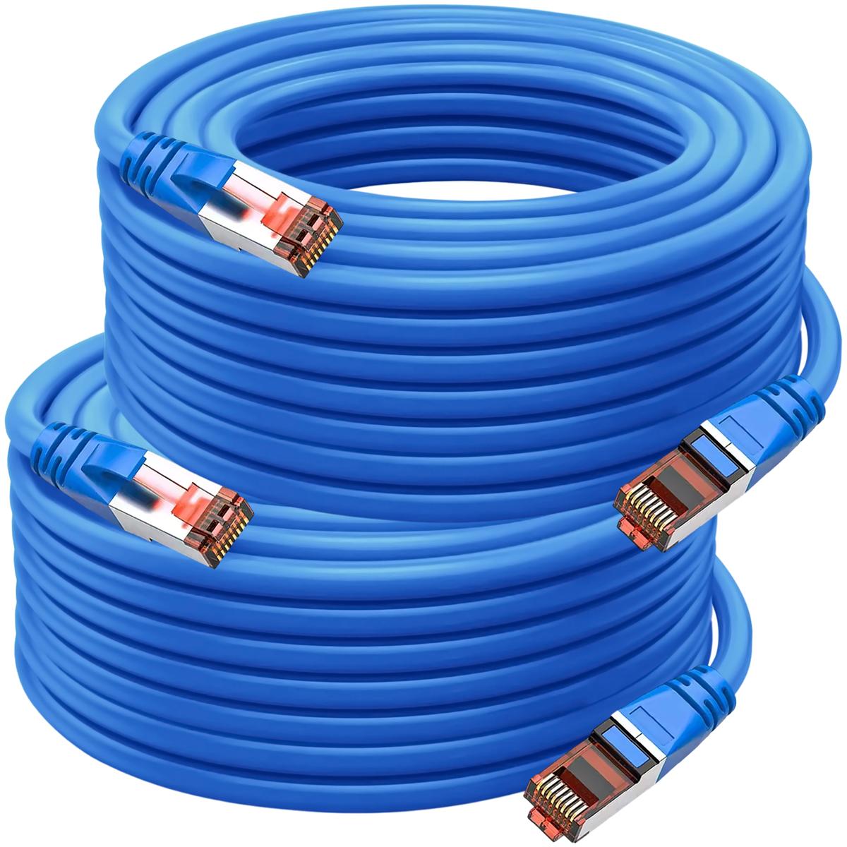 Foto 2 pulgar | Cable Red Poe Mxeut-002 Ventdepot 2 Piezas Azul