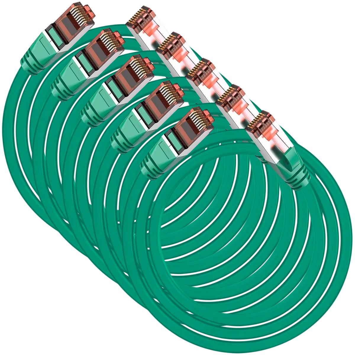 Foto 2 pulgar | Cable Para Redes Mxegt-005 Ventdepot 5 Piezas Verde