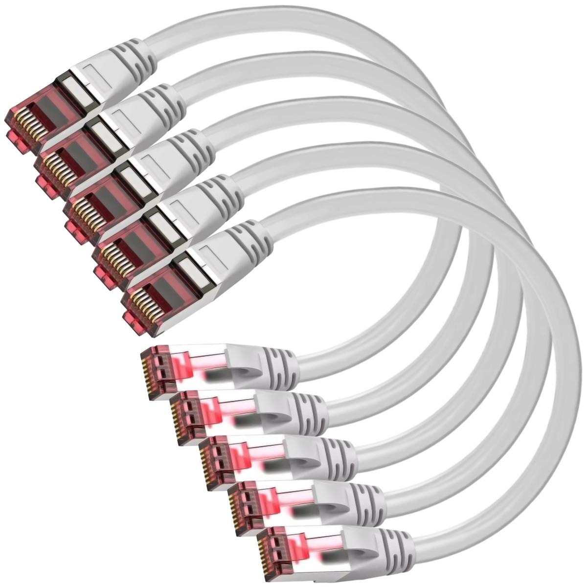 Cable Red Poe Mxeeh-005 Ventdepot 5 Piezas Gris
