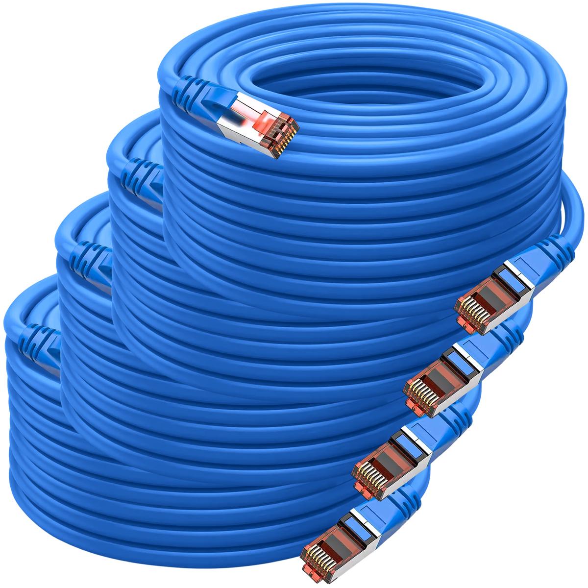 Foto 1 | Cable Red Poe Mxeuh-004 Ventdepot 4 Piezas Azul
