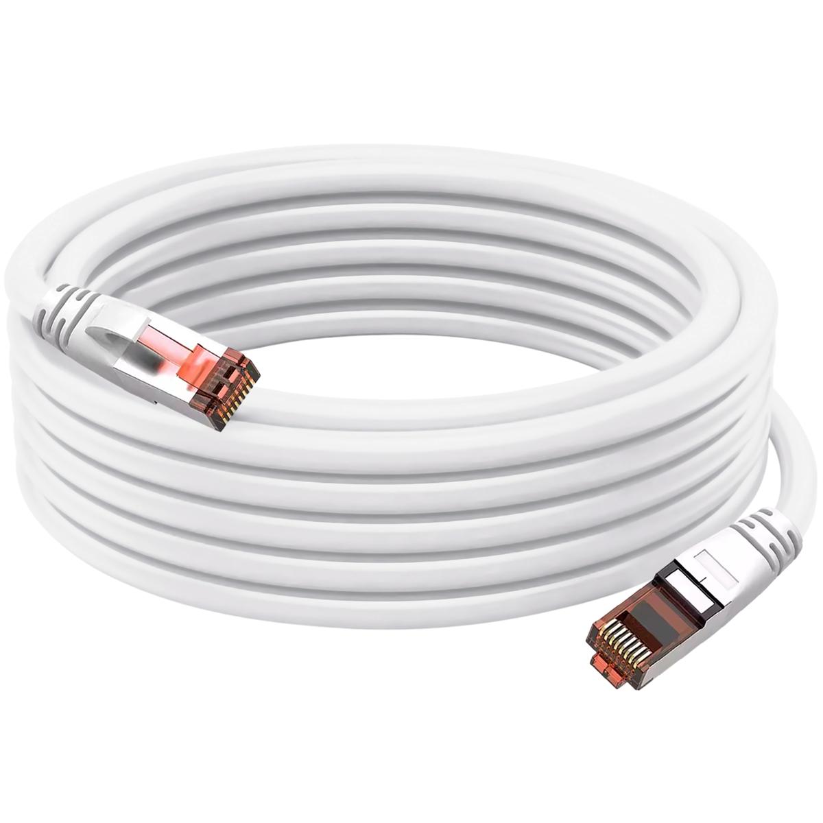 Foto 2 pulgar | Cables Gigabit Ethernet Mxewi-006 Ventdepot 10 Piezas Blanco