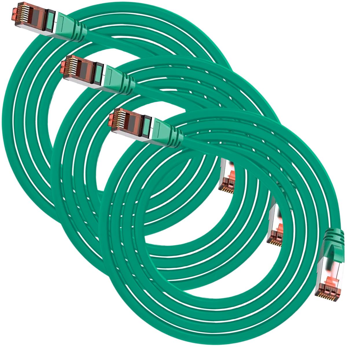 Cables Ethernet Mxgno-003 Ventdepot 3 Piezas Verde