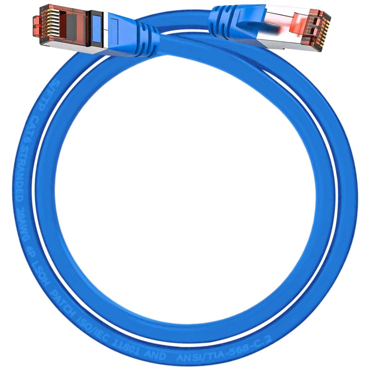 Foto 2 pulgar | Cable De Red Para Interiores Mxeoh-001 Ventdepot 1 Pieza Azul
