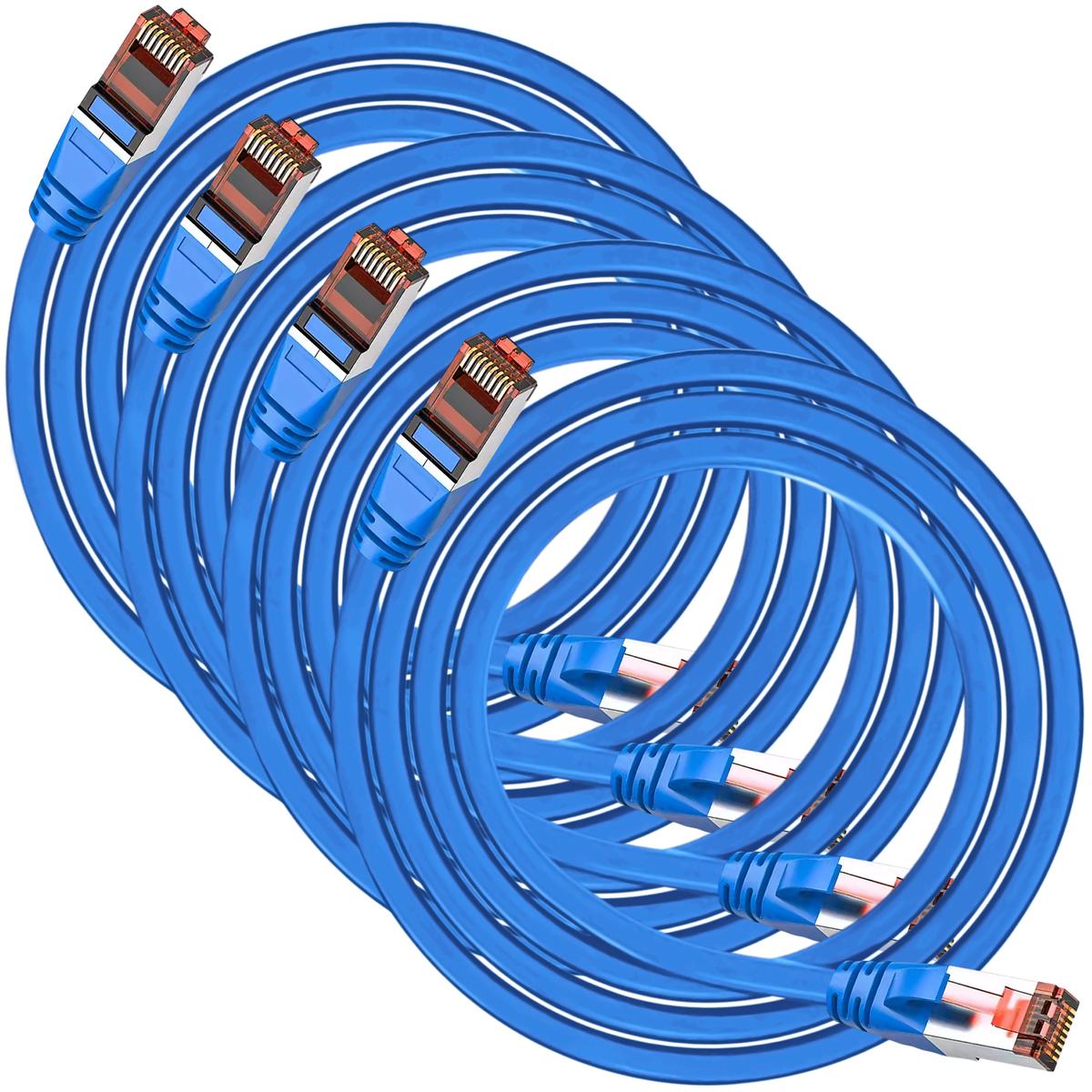 Foto 1 | Cable Sftp Mxebh-004 Ventdepot 4 Piezas Azul